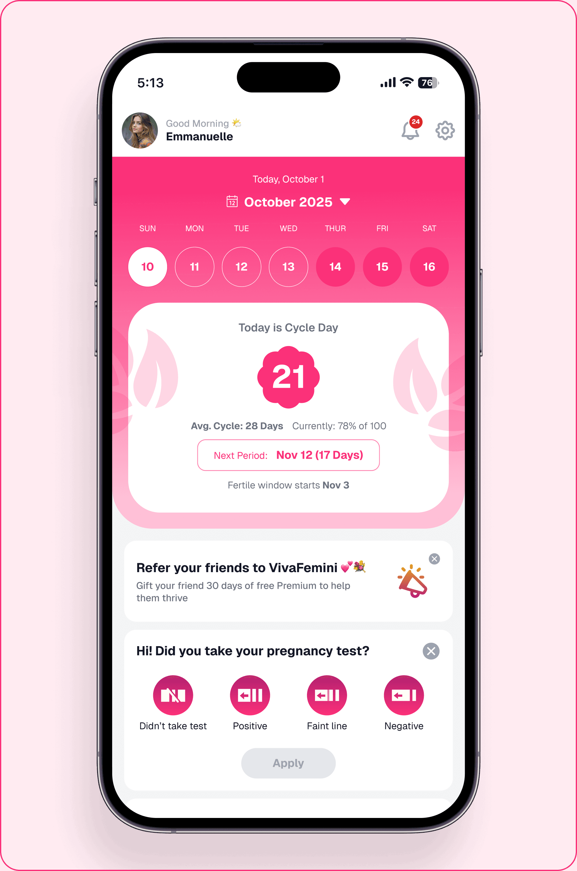 Hormonal & Menstrual Health Mockup