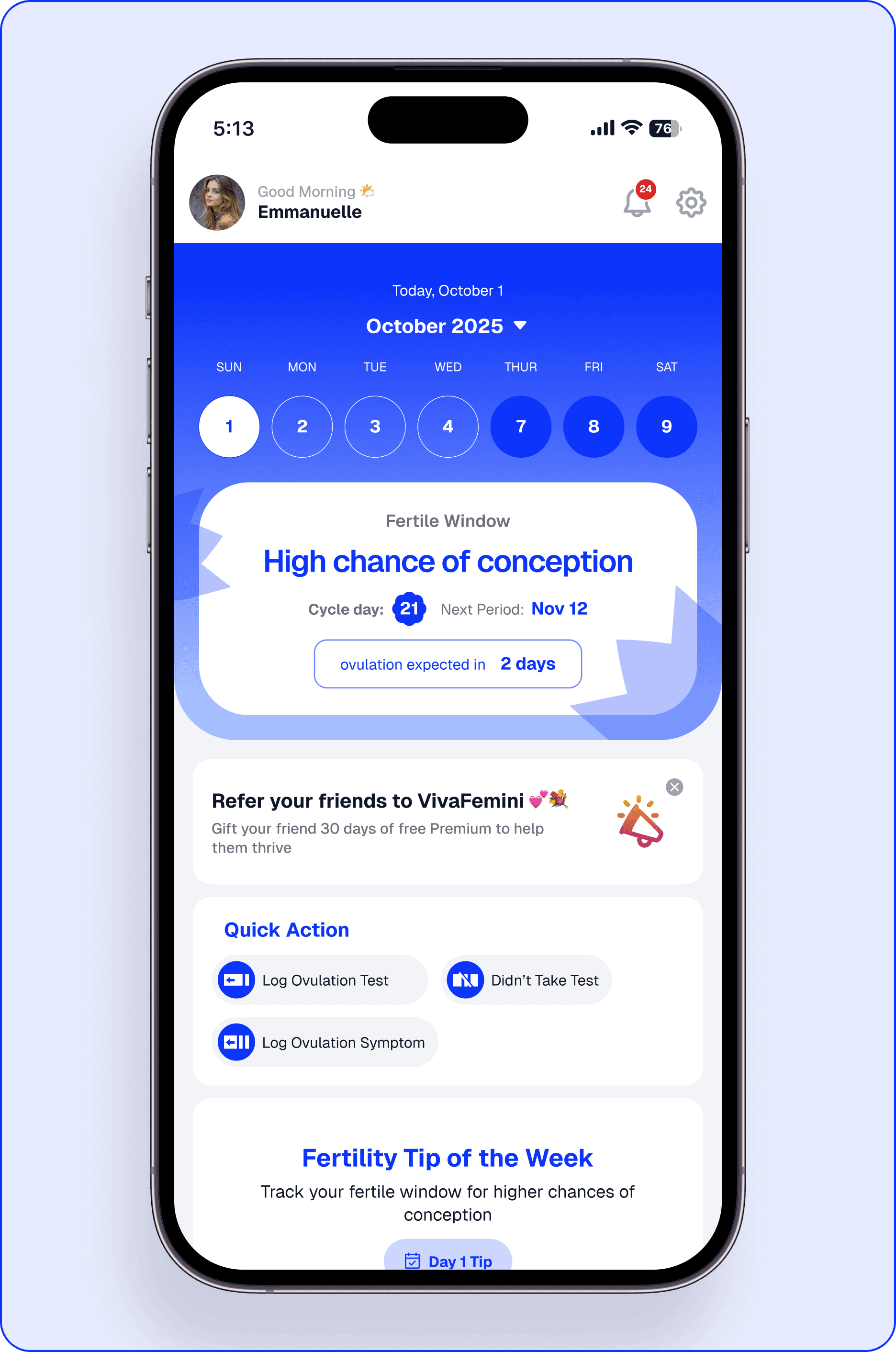 Fertility & Conception Mockup